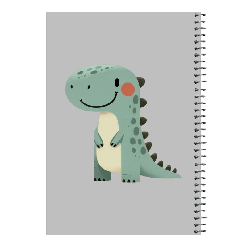 دفتر مشق 80 برگ اس جی مدل دایناسور کد۱   