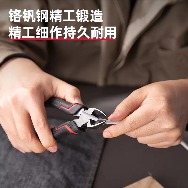 انبر سیم چین دلی مدل DL102107 سایز 7 اینچ انبر سیم چین دلی مدل DL102107 سایز 7 اینچ