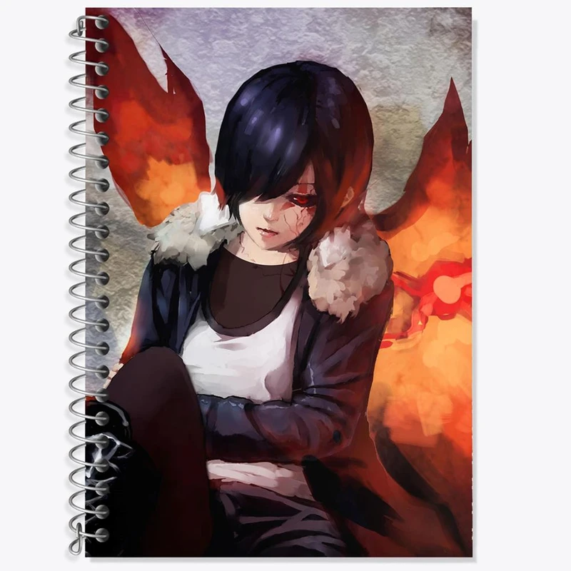 دفتر لغت 50 برگ خندالو مدل توکا کریشیما انیمه یورنیم Your Name کد 16264