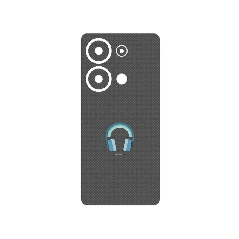 برچسب پوششی ماهوت مدل Minimal Headphone Icon مناسب برای گوشی موبایل شیائومی Redmi Note 13 Pro 4G