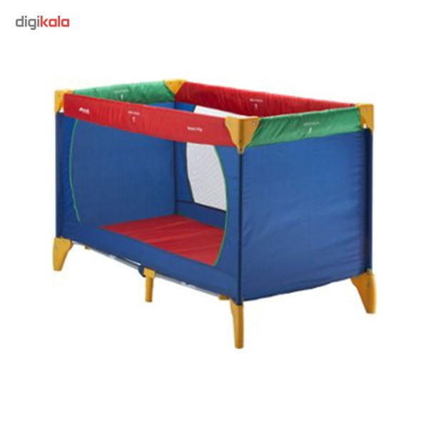 تخت و پارک بازی هاوک مدل Dream N Play Multicolo تخت و پارک بازی هاوک مدل Dream N Play Multicolo