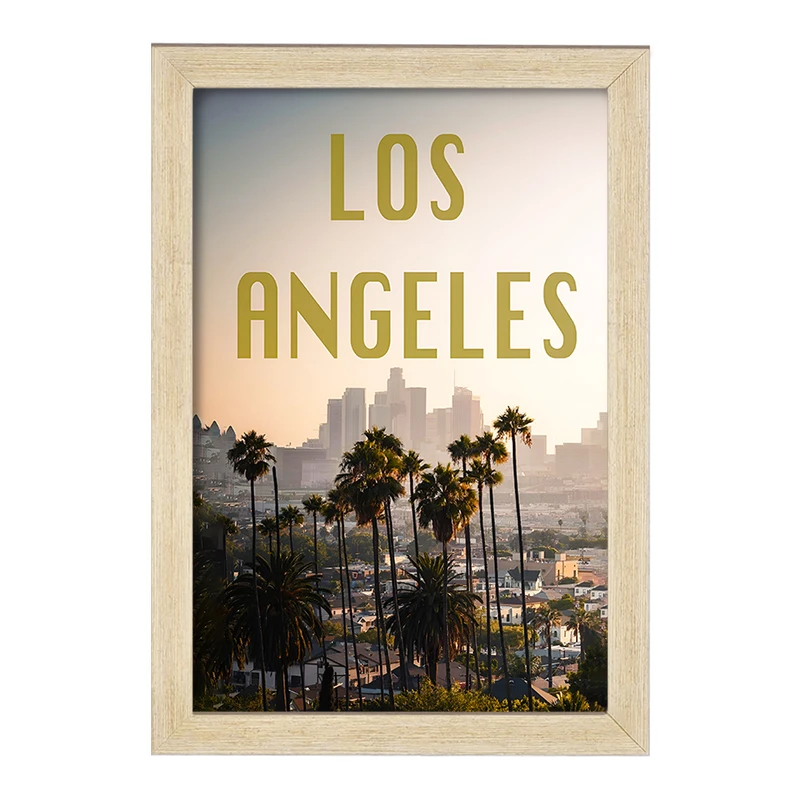 تابلو خندالو مدل لس آنجلس (Los Angeles) کد F4834