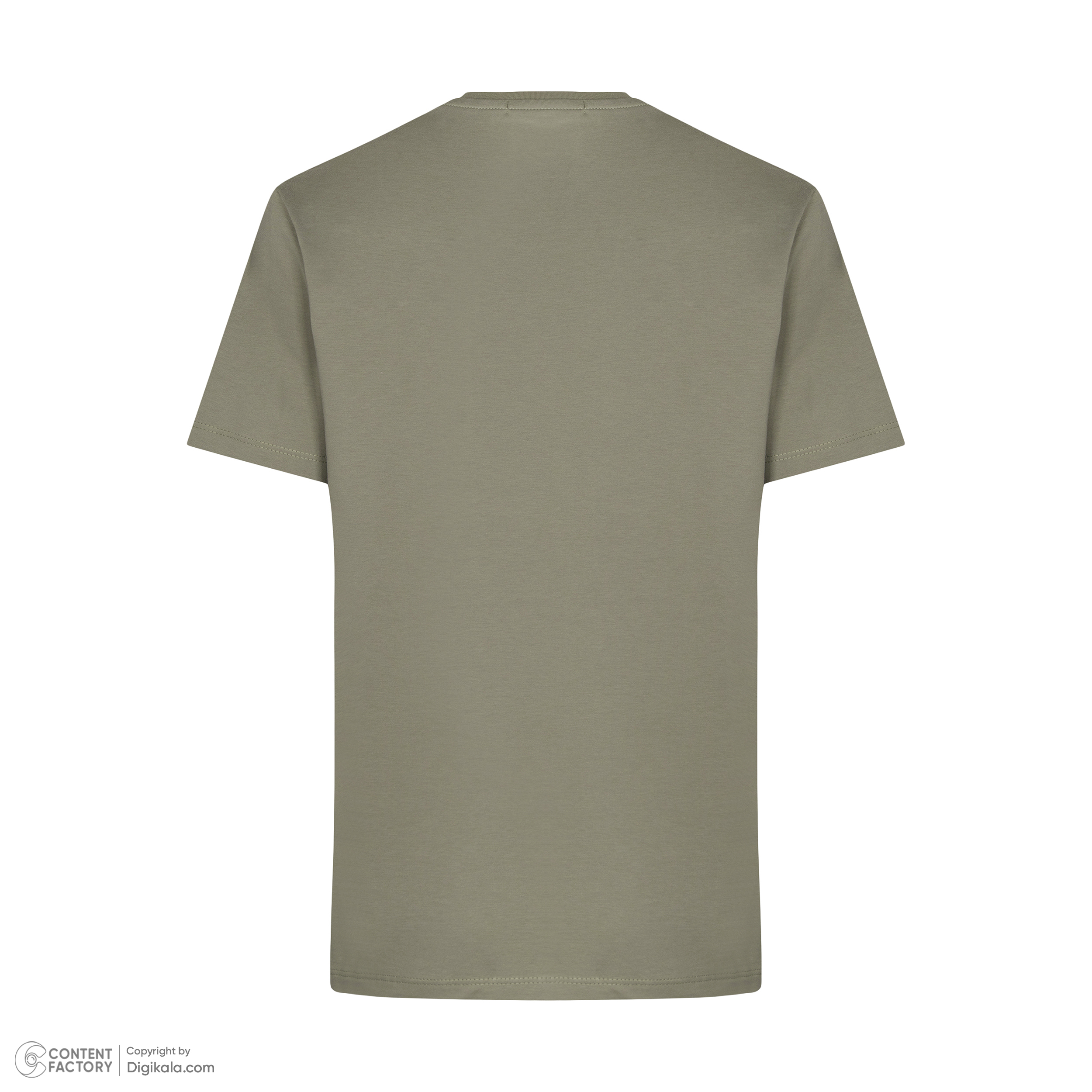 تی شرت آستین کوتاه مردانه باینت مدل 764-3 رنگ سبز روشن -  - 5