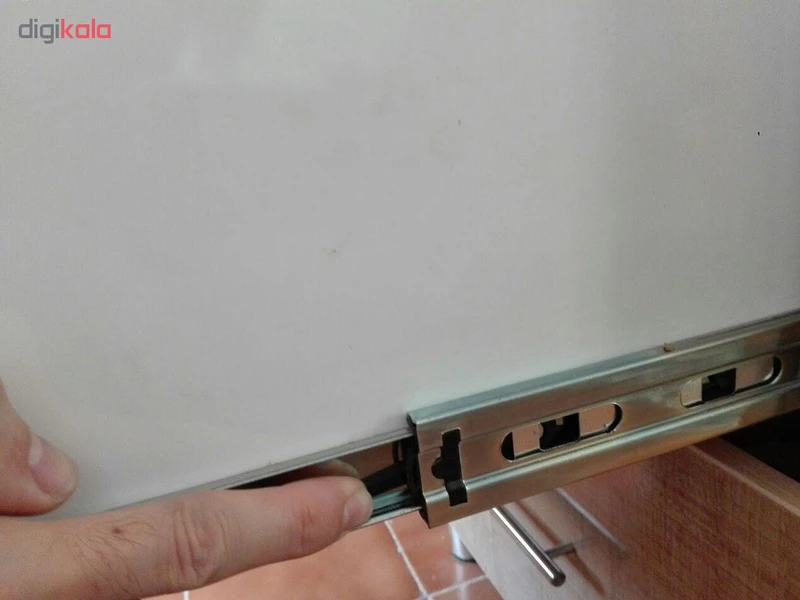 عکس شماره 6 : ریل ساچمه ای گلد استار مدل te-40 سایز 40 سانتی متر بسته 2 عددی