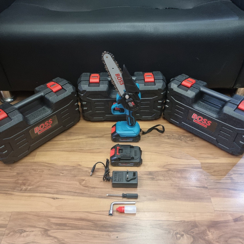 اره زنجیری شارژی باس مدل 15CM اره زنجیری شارژی باس مدل 15CM