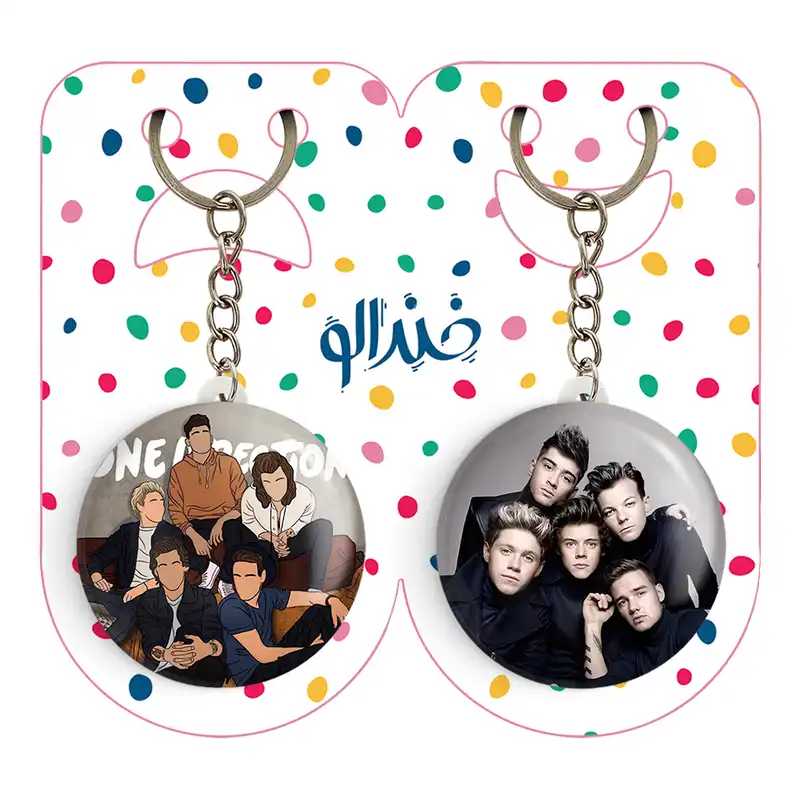 جاکلیدی خندالو مدل گروه موسیقی وان دایرکشن کد 1892818918 مجموعه 2 عددی