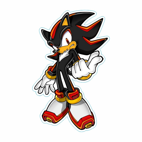 استیکر لپ تاپ طرح سونیک کد 2