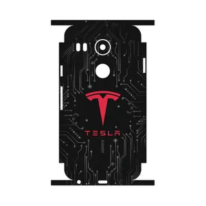 MAHOOT TESLA-Motors-FullSkin Cover Sticker for Google Nexus 5X