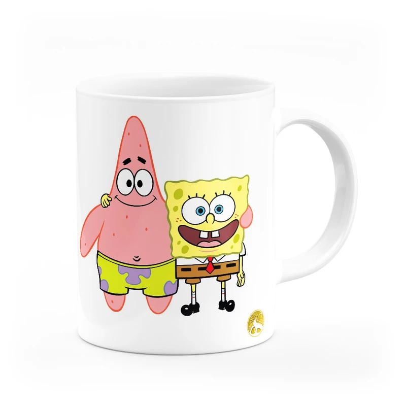 ماگ هومرو طرح انیمیشن باب اسفنجی مدل MG4516