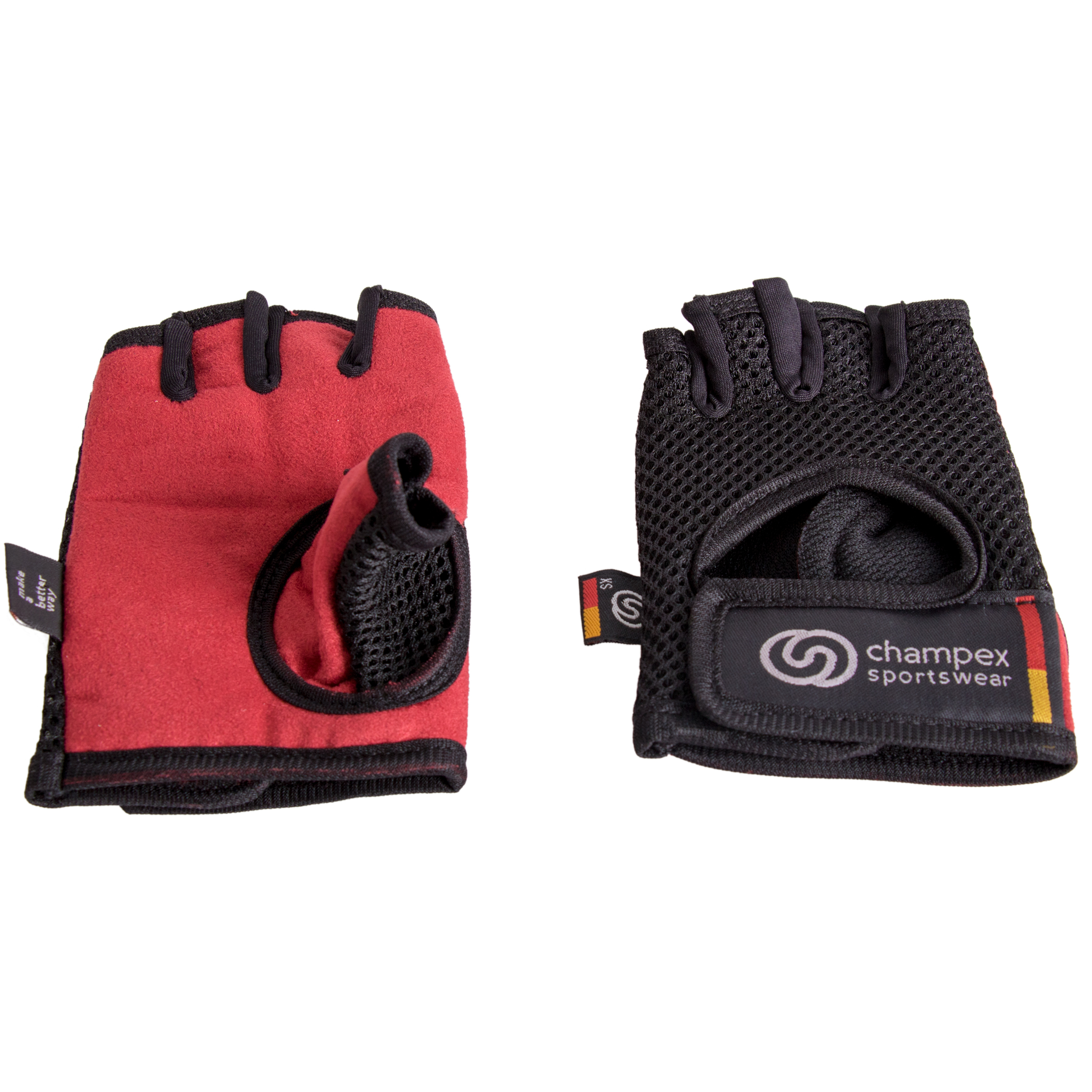 دستکش تمرین چمپکس مدل Fit Palm Red