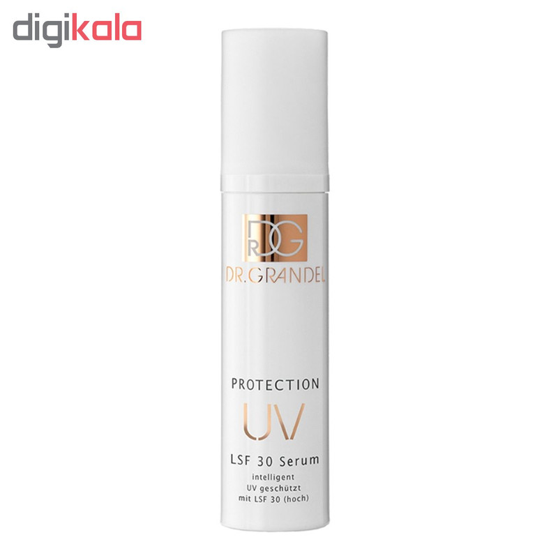 سرم ضدآفتاب SPF30 دکتر گرندل مدل Protection UV حجم 50 میلی لیتر