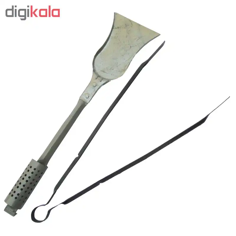 ست انبر و زغال جمع کن کد M40