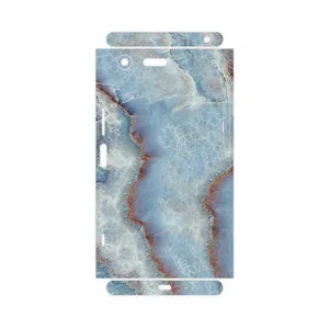 MAHOOT Blue Ocean Marble-FullSkin Cover Sticker for Sony Xperia XZ Premium
