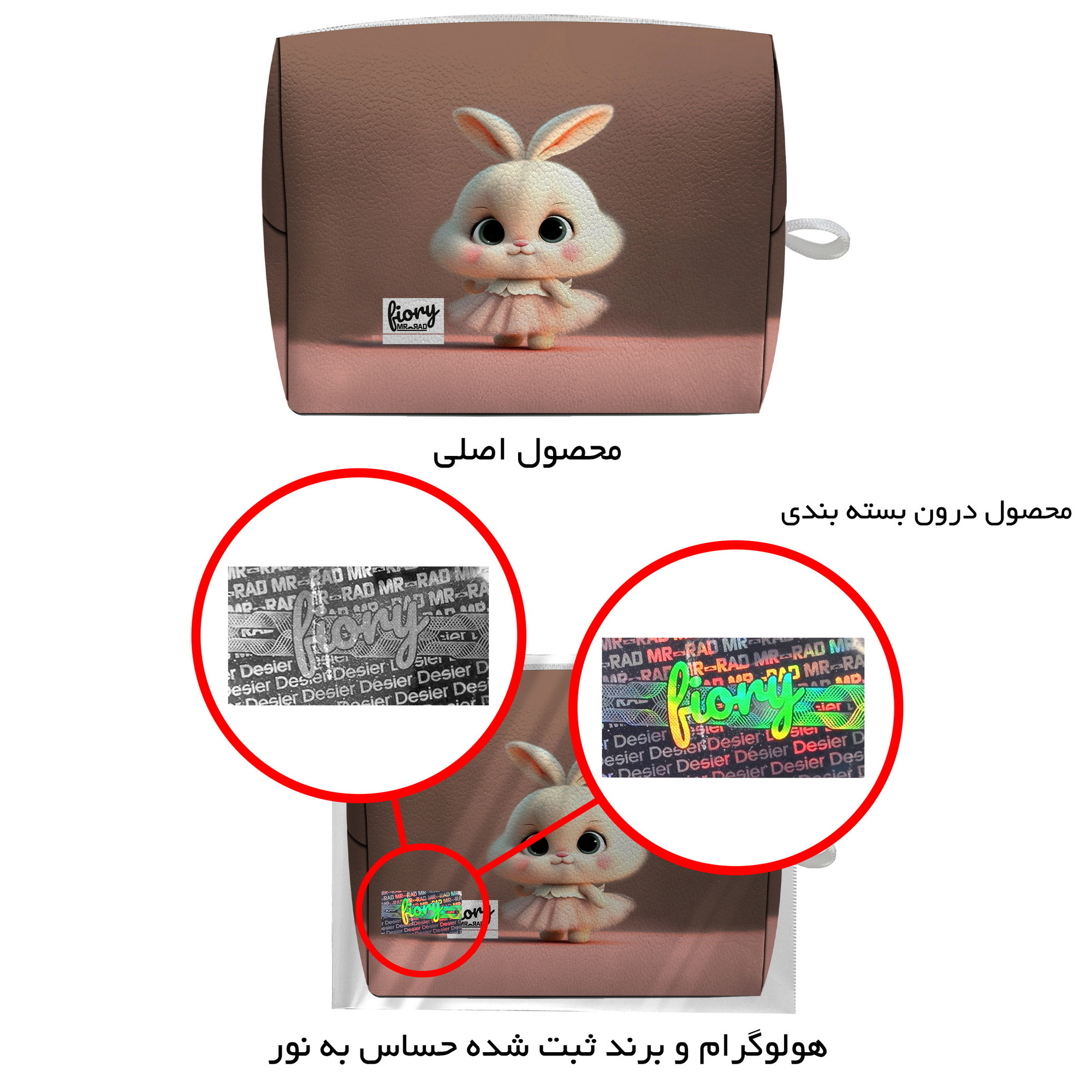 کیف پد بهداشتی فیوری مدل خرگوش زبل کد 2451 کیف پد بهداشتی فیوری مدل خرگوش زبل کد 2451