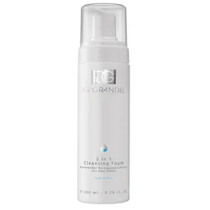فوم پاک کننده و لایه بردار دکتر گرندل مدل 2in1 Cleansing حجم 200 میلی لیتر