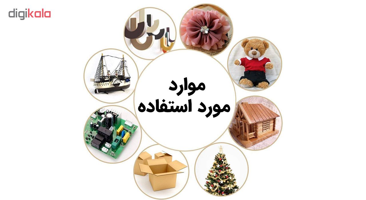 چسب حرارتی تفنگی جانسون مدل 7 میلی متری بسته 20 عددی