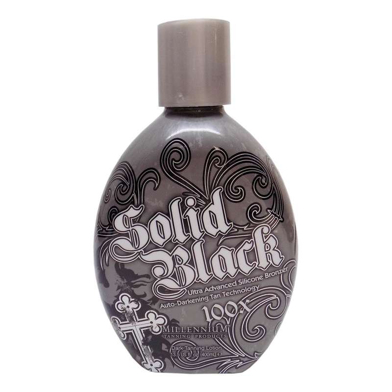 لوسیون سولاریوم بدن میلینیوم مدل Solid Black حجم 400 میلی لیتر لوسیون سولاریوم بدن میلینیوم مدل Solid Black حجم 400 میلی لیتر