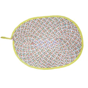 سفره حصیری طرح بیضی کد 5