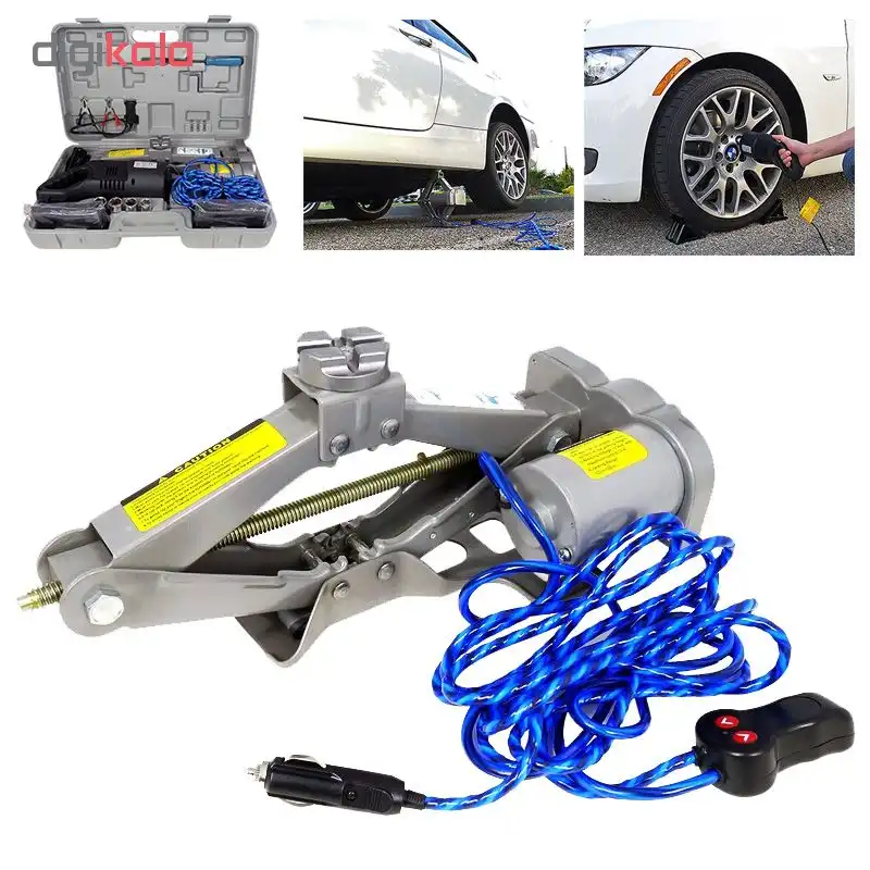 جک و بکس برقی خودرو مدل JFE-2001-01KIT ظرفیت 2 تن