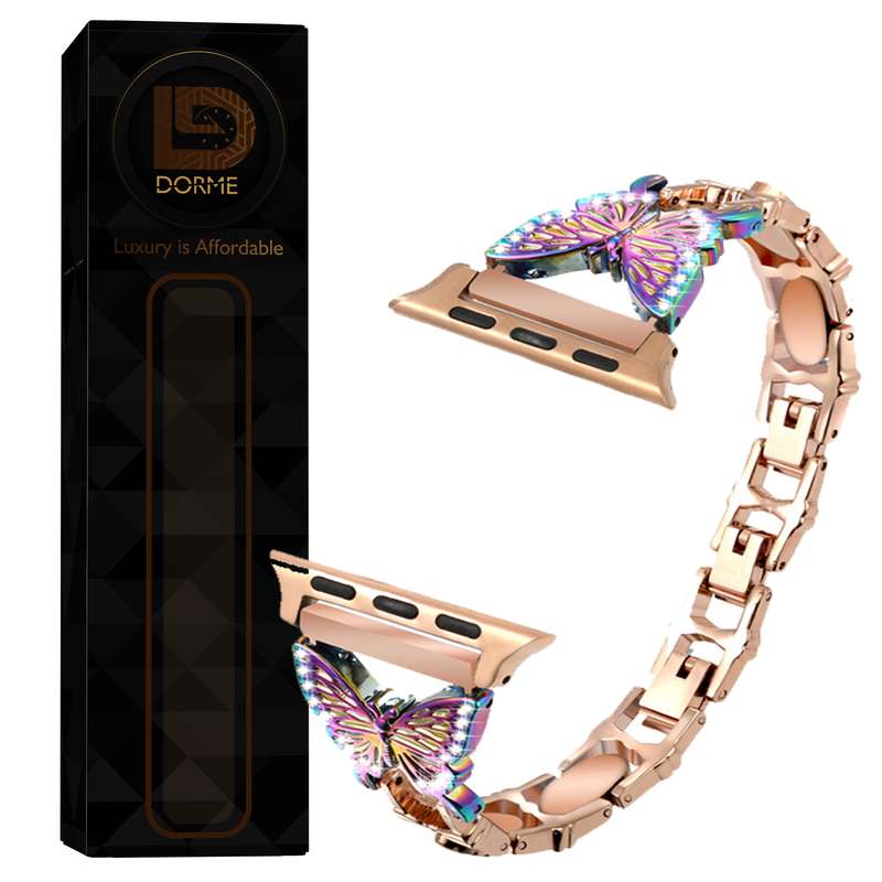 بند درمه مدل Hestina  مناسب برای اپل واچ 42/44/45 میلی متری