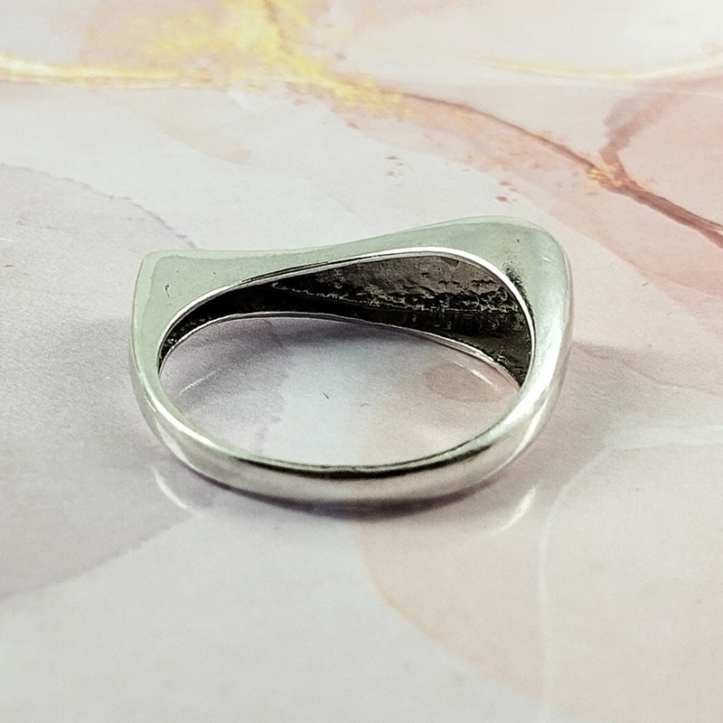 انگشتر نقره زنانه سلین کالا مدل اشک کد 195