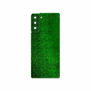 MAHOOT Green-Holographic Cover Sticker for Samsung Galaxy S21 Plus 5G
