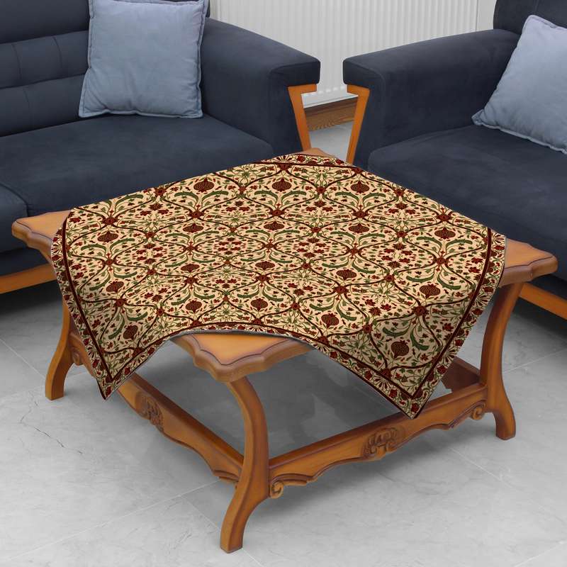 رومیزی طرح انار یلدا کد 953