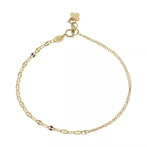 دستبند طلا 18 عیار زنانه مایا ماهک مدل MB1258 طرح استار
