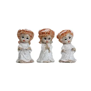 مجسمه مدل فرشته مجموعه 3 عددی 