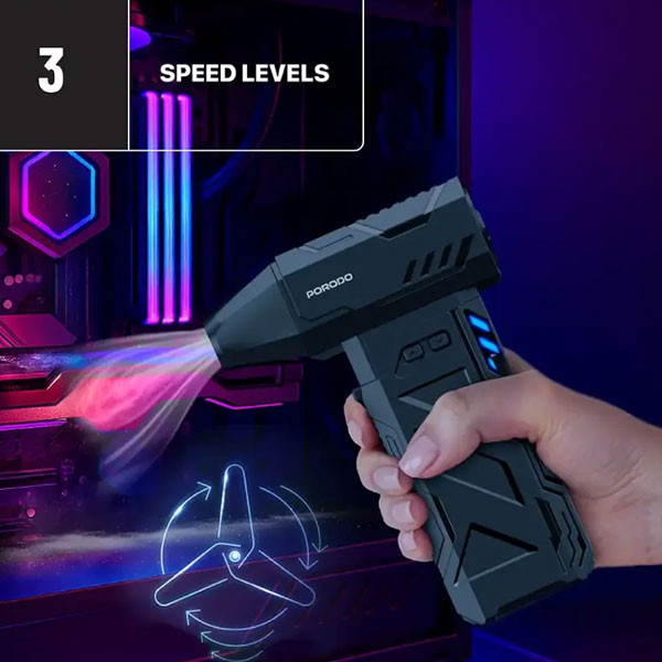 دستگاه دمنده و مکنده شارژی پرودو مدل توربو بلاست دستگاه دمنده و مکنده شارژی پرودو مدل توربو بلاست