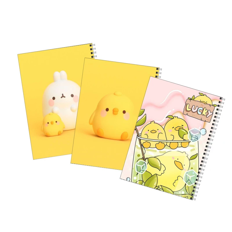 دفتر مشق 80 برگ بامبیلیپ طرح جوجه فانتزی کد 8 مجموعه 3 عددی