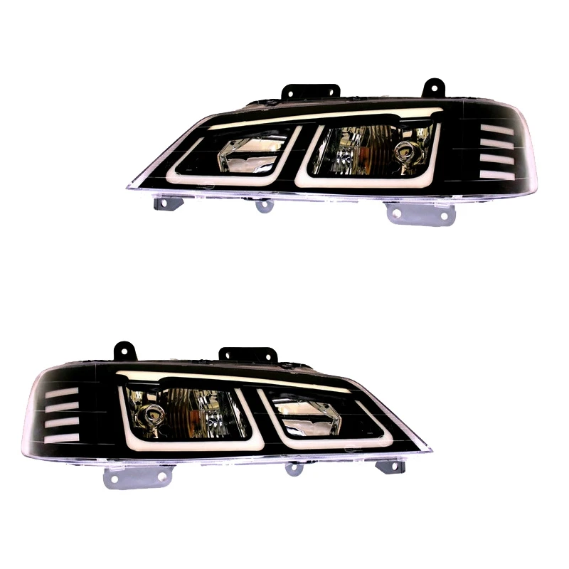 چراغ جلو خودرو گروه پژوهش صنعت مدرن مدل M8-W مناسب برای پژو پارس بسته دو عددی