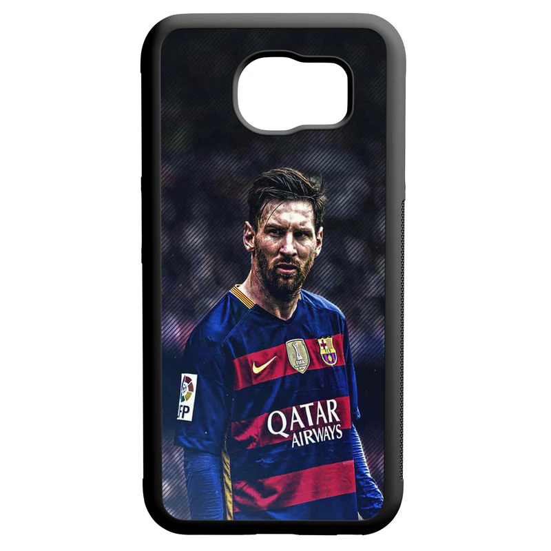 کاور طرح لیونل مسی کد 110133 مناسب برای گوشی موبایل سامسونگ galaxy s6