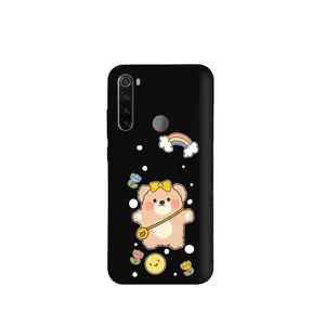 کاور طرح عروسک خرسی دختر کد m2795 مناسب برای گوشی موبایل شیائومی Redmi Note 8