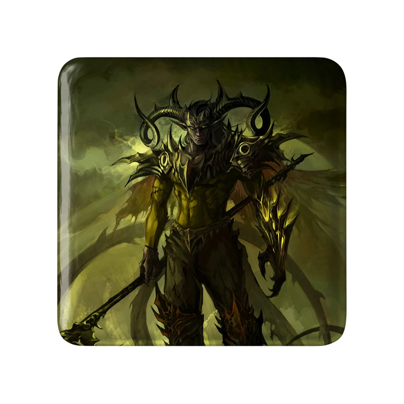 مگنت خندالو طرح بازی دنیای وارکرفت (World of Warcraft) مدل مربعی کد 31820