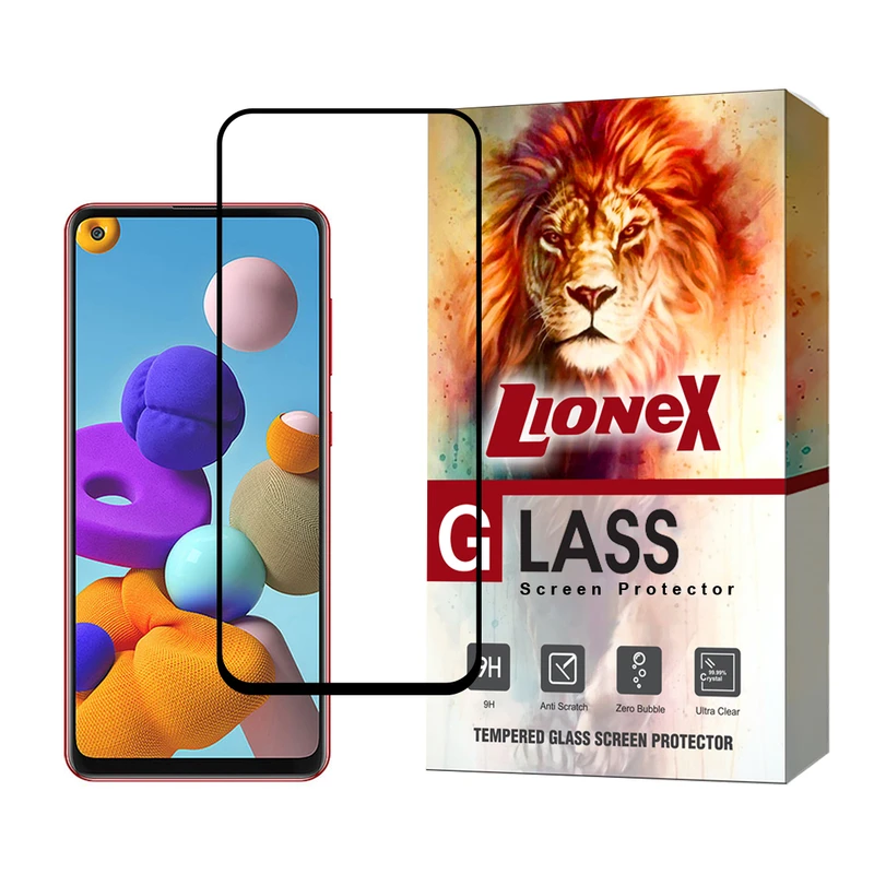 محافظ صفحه نمایش لایونکس مدل FULSLLI مناسب برای گوشی موبایل سامسونگ Galaxy A21s