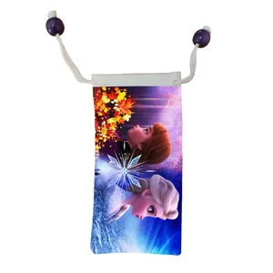 کاور عینک اطلس آبی طرح کارتون فروزن آنا و السا مدل KE1272