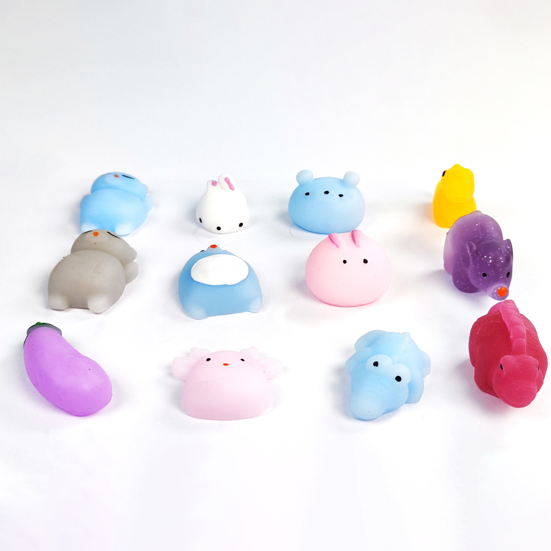 فیجت ضد استرس مدل Squishies بسته 12 عددی