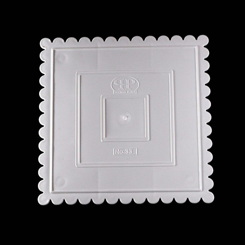 دیس یکبار مصرف مدل صفحه کیک مربع کد HPT-C33 