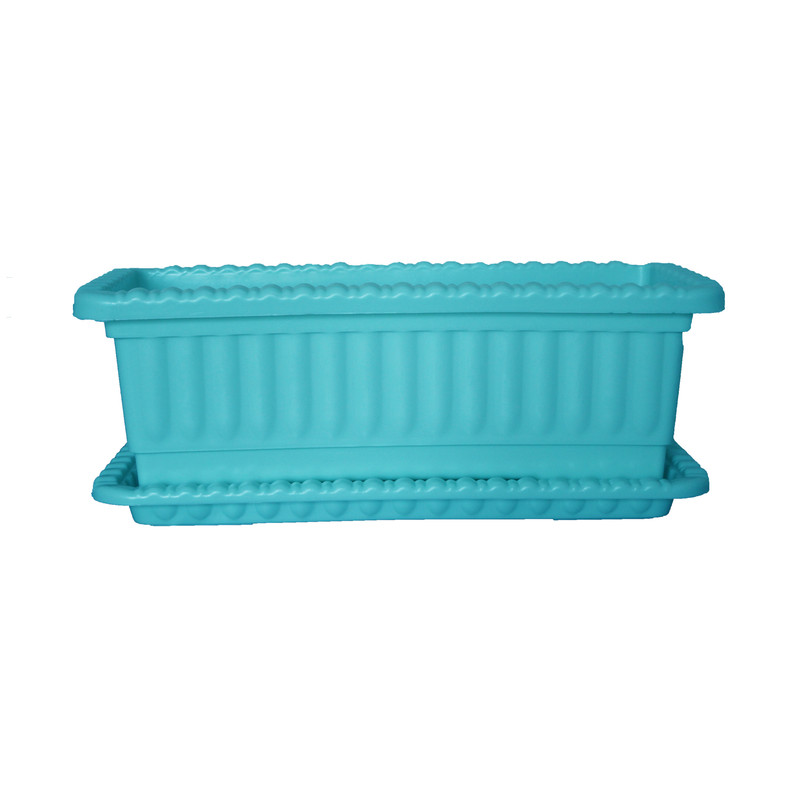 گلدان مدل پلاستیکی مستطیل کد Go42