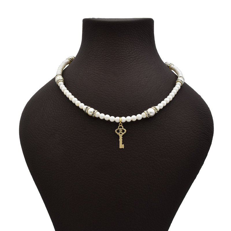 گردنبند طلا 18 عیار زنانه الن نار مدل کليد ELN5282975