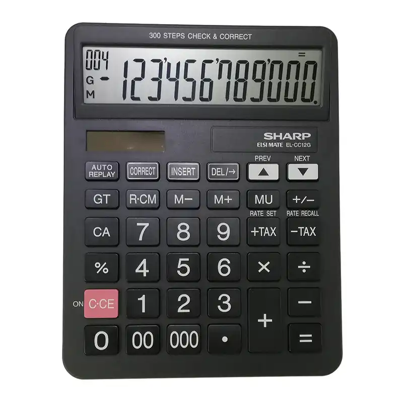 ماشین حساب شارپ مدل EL-CC12G