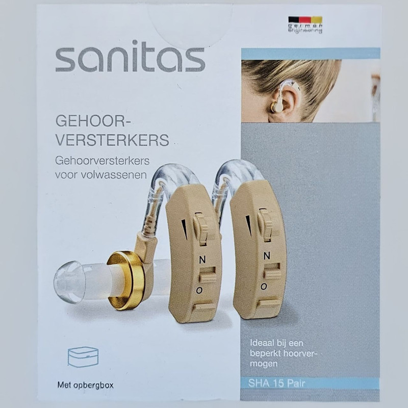 سمعک سانیتاس  مدل SHA 15 Pair  مجموعه دوعددی