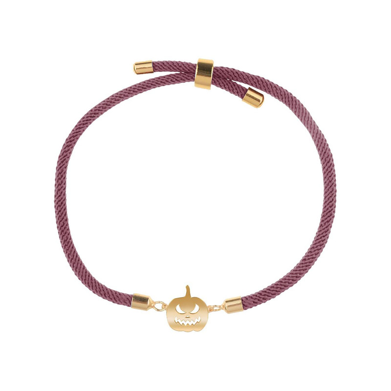 دستبند طلا 18 عیار زنانه مدوپد مدل کدو تنبل کد D34-10160