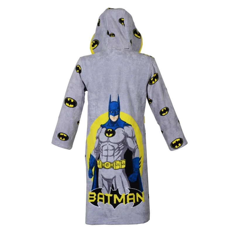 حوله پالتویی کودک پودایران طرح بتمن سایز 90x108 سانتی‌متر