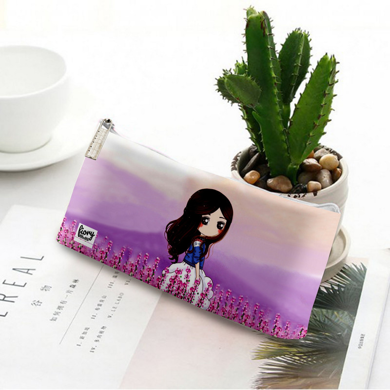 جامدادی مستر راد مدل دختر کیوت طرح عروسکی کد fiory 2054