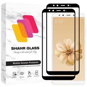 محافظ صفحه نمایش شیشه ای شهر گلس مدل FUL2 مناسب برای گوشی موبایل شیائومی Mi A2 / Mi 6X بسته دو عددی