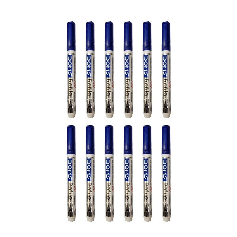 ماژیک وایت برد دامس مدل f124 بسته 12 عددی