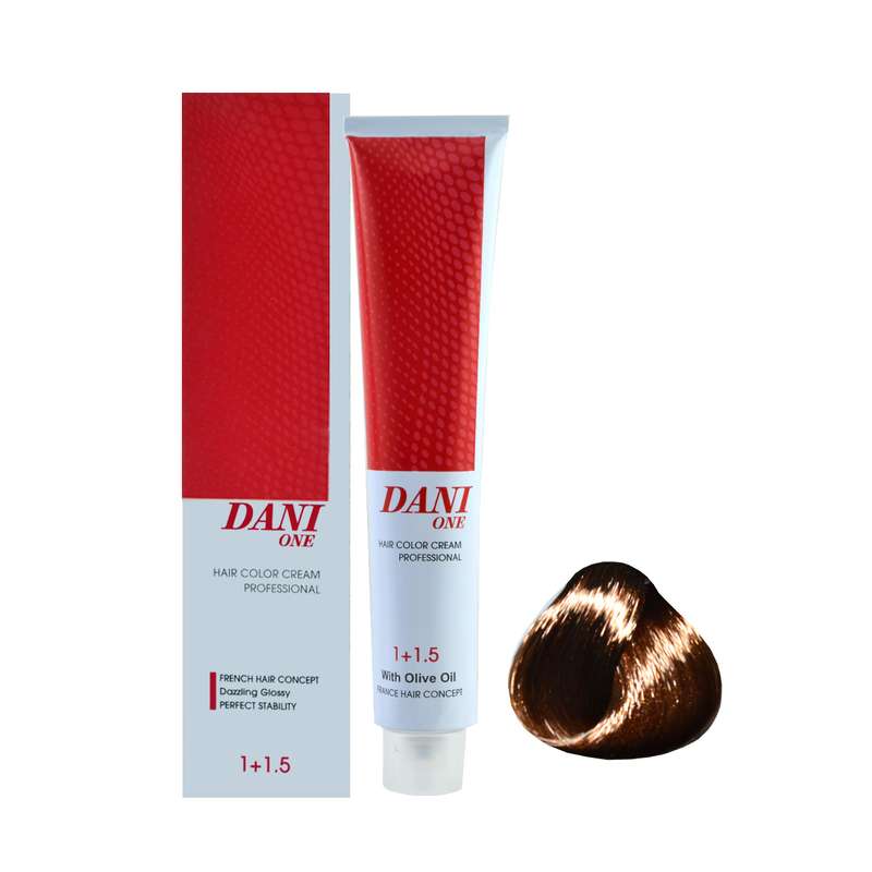 رنگ مو دنی وان شماره 5.81 حجم 100 میلی لیتر رنگ قهوه ای نسکافه ای روشن رنگ مو دنی وان شماره 5.81 حجم 100 میلی لیتر رنگ قهوه ای نسکافه ای روشن