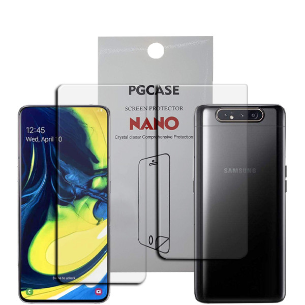 محافظ صفحه نمایش  مدل Star Max مناسب برای گوشی موبایل سامسونگ Galaxy A80 به همراه محافظ پشت گوشی